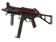 UMP-45 | Crimson Foil (Battle-Scarred)