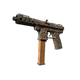 Tec-9 | Orange Murano (Battle-Scarred)