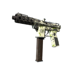 Tec-9 | Bamboo Forest (Battle-Scarred)