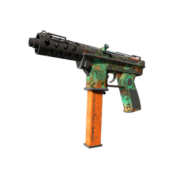 Souvenir Tec-9 | Toxic (Battle-Scarred)