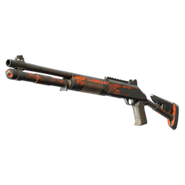 XM1014 | Blaze Orange (Battle-Scarred)