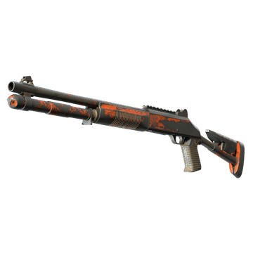 XM1014 | Blaze Orange (Battle-Scarred)