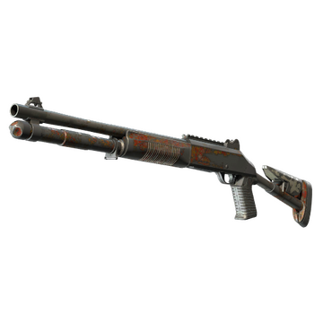 StatTrak™ XM1014 | Red Python (Battle-Scarred)