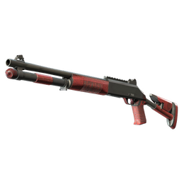 XM1014 | Red Leather (Field-Tested)