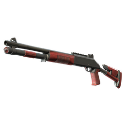 XM1014 | Red Leather (Battle-Scarred)