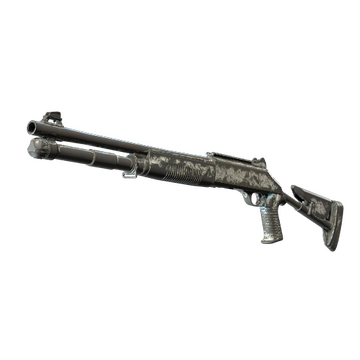 Souvenir XM1014 | Blue Tire (Battle-Scarred)