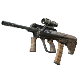 Souvenir AUG | Spalted Wood (Field-Tested)