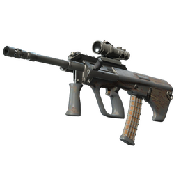 AUG | Spalted Wood (Battle-Scarred)