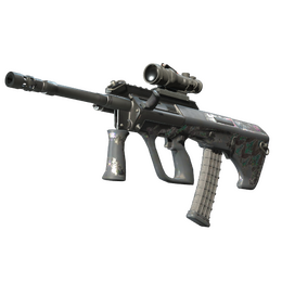 AUG | Midnight Lily (Battle-Scarred)