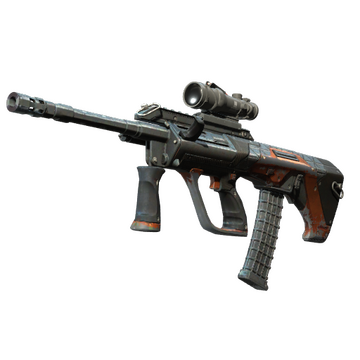 StatTrak™ AUG | Triqua (Battle-Scarred)