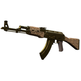 AK-47 | Gold Arabesque (Battle-Scarred)