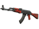 StatTrak™ AK-47 | Red Laminate (Battle-Scarred)