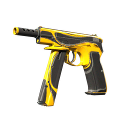 StatTrak™ CZ75-Auto | Yellow Jacket (Minimal Wear)