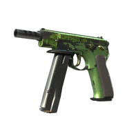 CZ75-Auto | Emerald Quartz (Battle-Scarred)