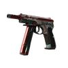 CZ75-Auto | Red Astor (Minimal Wear)