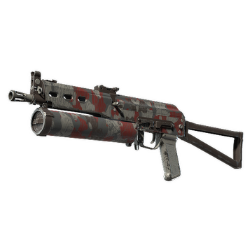 PP-Bizon | Wood Block Camo (Well-Worn)
