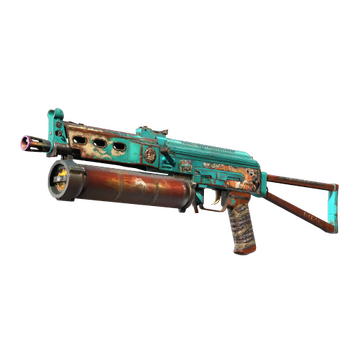 StatTrak™ PP-Bizon | Embargo (Factory New)