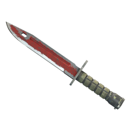 ★ Bayonet | Crimson Web (Battle-Scarred)