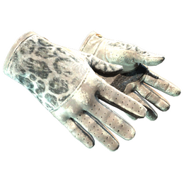 ★ Driver Gloves | Snow Leopard (Battle-Scarred)
