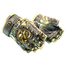 ★ Broken Fang Gloves | Yellow-banded (Battle-Scarred)