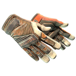 ★ Specialist Gloves | Tiger Strike (Battle-Scarred)