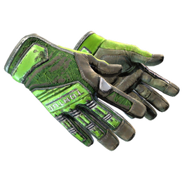 ★ Specialist Gloves | Emerald Web (Battle-Scarred)