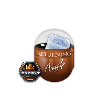 London 2018 Returning Challengers Autograph Capsule