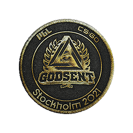 Patch | GODSENT (Gold) | Stockholm 2021