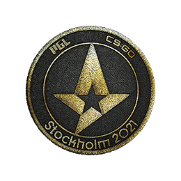 Patch | Astralis (Gold) | Stockholm 2021