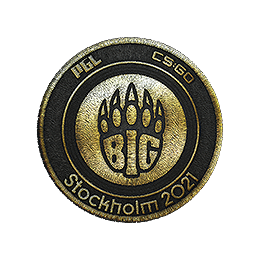 Patch | BIG (Gold) | Stockholm 2021