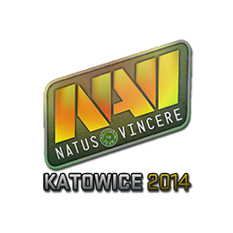 Sticker | Natus Vincere (Holo) | Katowice 2014