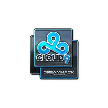 Sticker | Cloud9 (Foil) | DreamHack 2014