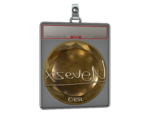 Sticker Slab | xseveN | Katowice 2019 | Gold