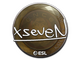 Sticker | xseveN | Katowice 2019