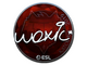 Sticker | woxic (Foil) | Katowice 2019