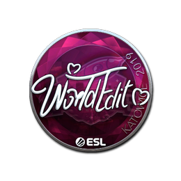 Sticker | WorldEdit (Foil) | Katowice 2019