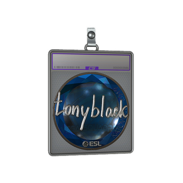 Sticker Slab | tonyblack (Foil) | Katowice 2019