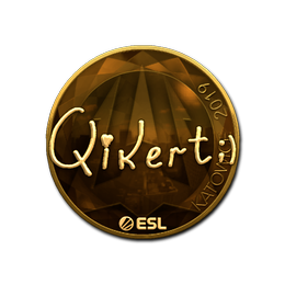 Sticker | qikert (Gold) | Katowice 2019