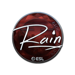Sticker | rain (Foil) | Katowice 2019