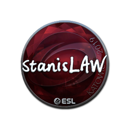 Sticker | stanislaw (Foil) | Katowice 2019
