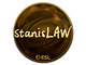 Sticker | stanislaw (Gold) | Katowice 2019