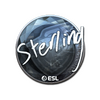 Sticker | sterling (Foil) | Katowice 2019