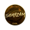 Sticker | ShahZaM (Gold) | Katowice 2019