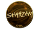 Sticker | ShahZaM (Gold) | Katowice 2019