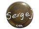 Sticker | sergej | Katowice 2019