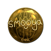 Sticker | smooya (Gold) | Katowice 2019