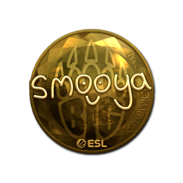 Sticker | smooya (Gold) | Katowice 2019