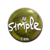 Sticker | s1mple | Katowice 2019