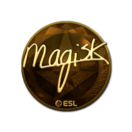 Sticker | Magisk (Gold) | Katowice 2019