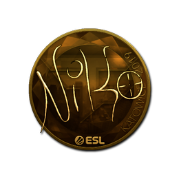 Sticker | NiKo (Gold) | Katowice 2019